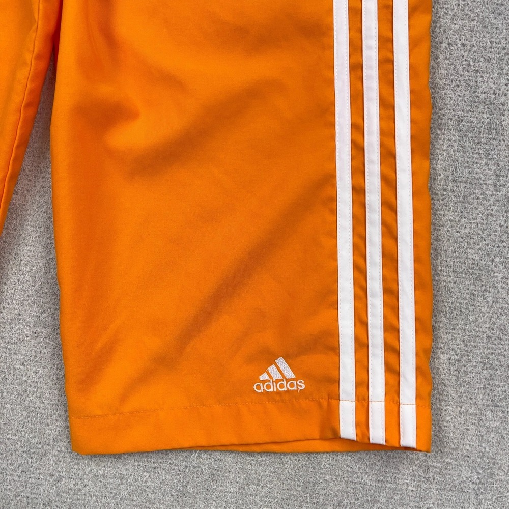Vintage Adidas Pants Women Medium Tennessee Orange Cropped Baggy Y2K 2000s - Picture 4 of 14
